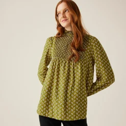 Orla Kiely Winter Blouse | Clover Olive