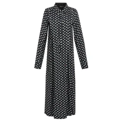 Orla Kiely Winter Dress | Clover Black