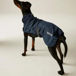 Packaway Dog Coat | Navy Blue