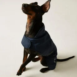 Packaway Dog Coat | Navy Blue