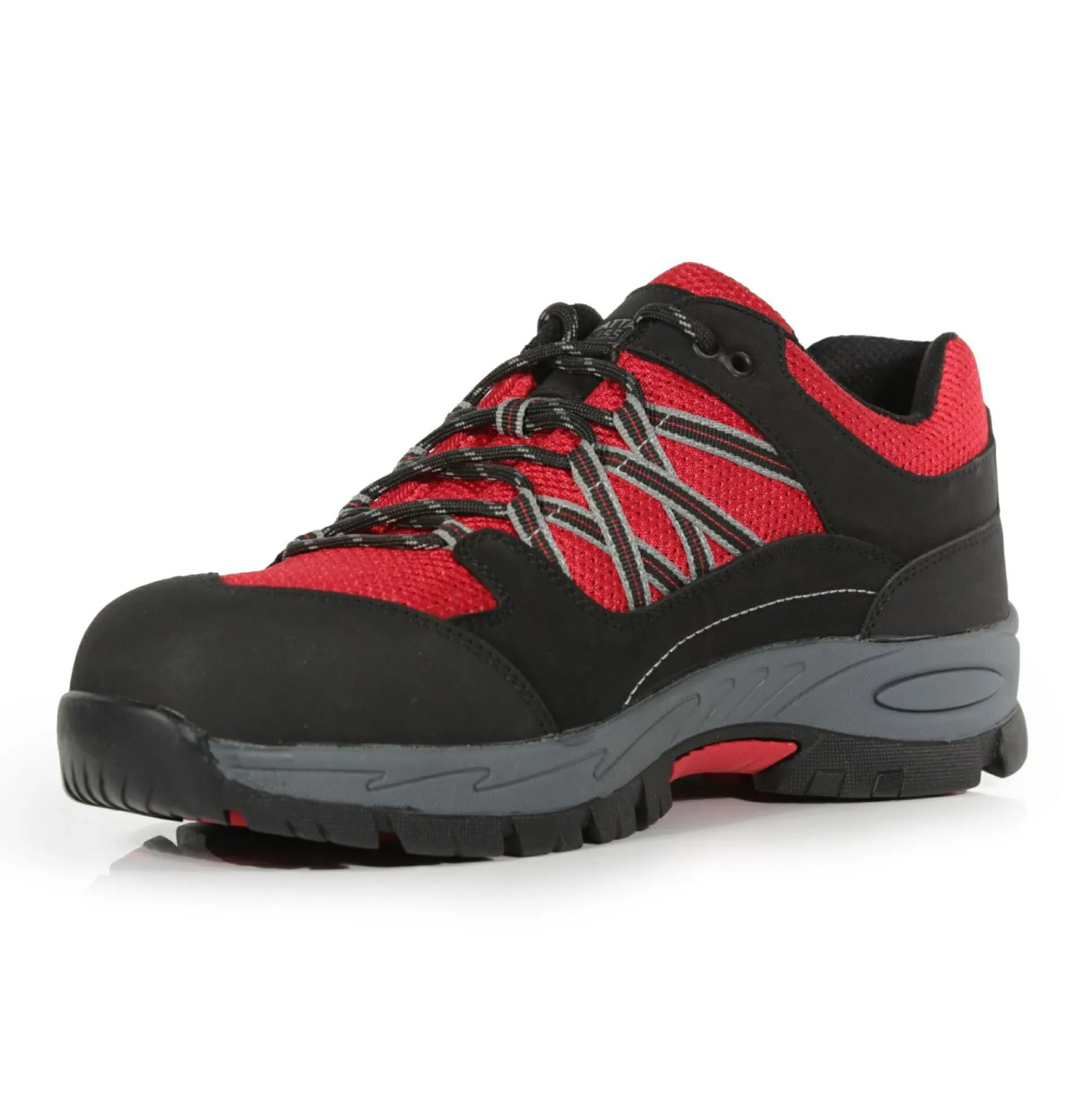 Sandstone Low Safety Boots | Red/Black