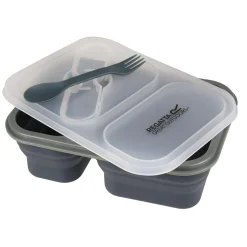 Silicon Folding Mess Tin | Ebony Grey