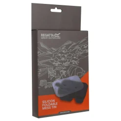 Silicon Folding Mess Tin | Ebony Grey