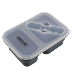 Silicon Folding Mess Tin | Ebony Grey