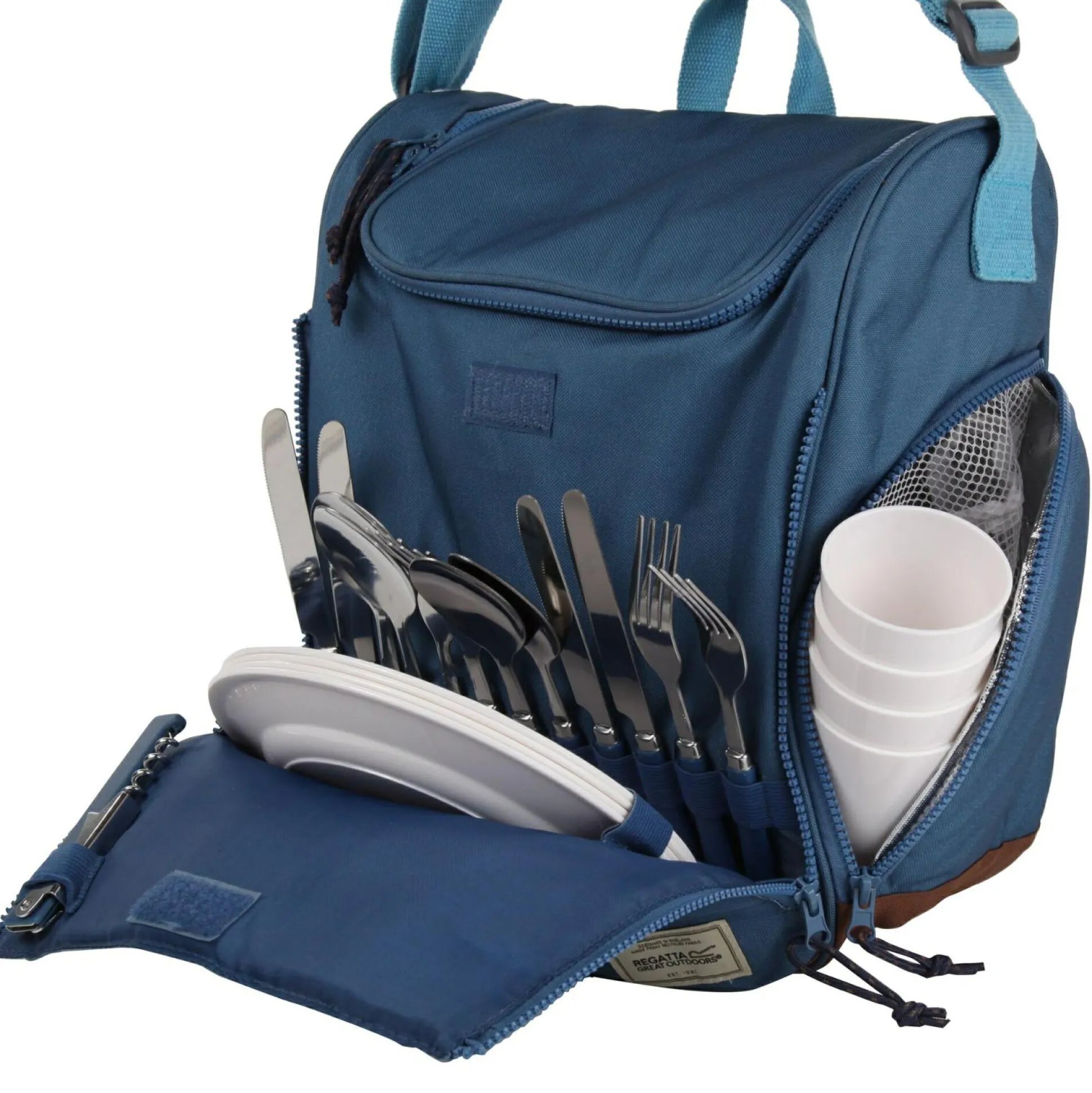 Stamford 4 Person Picnic Coolbag | Stellar Maui Blue