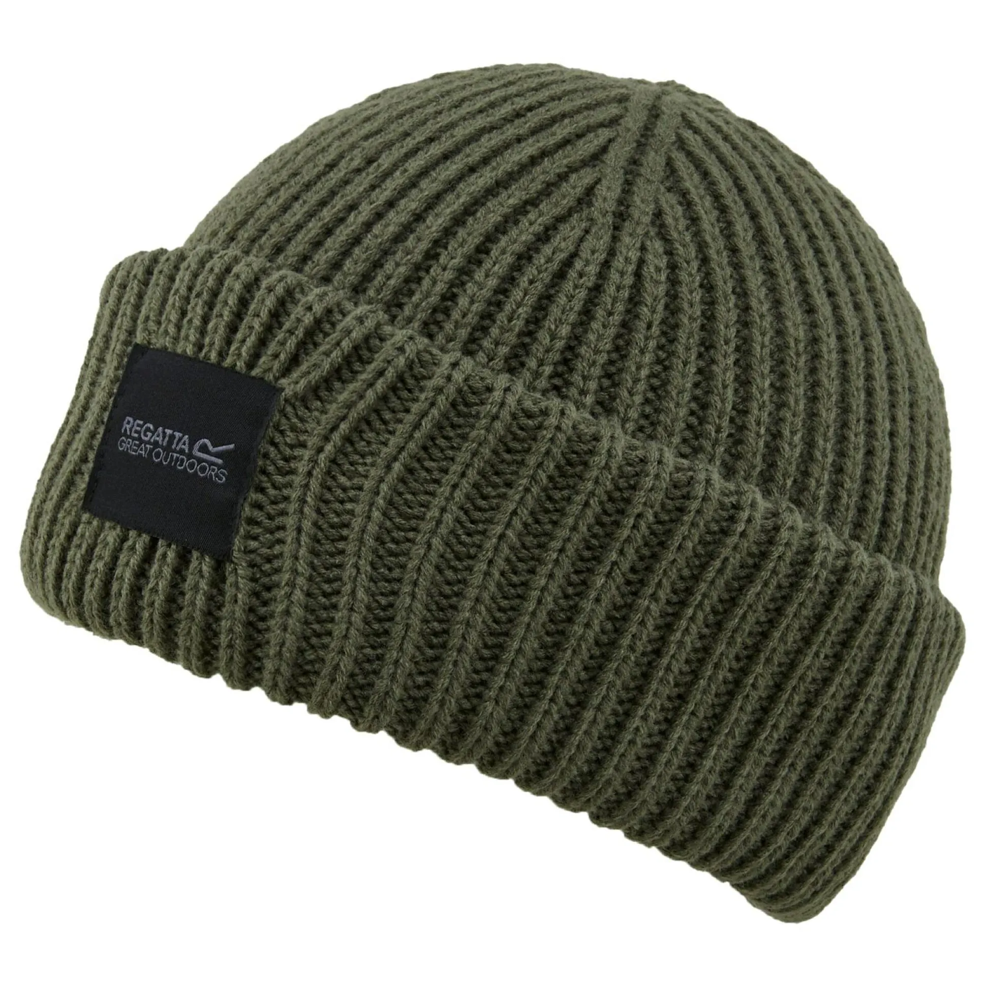 Unisex Connora Fisherman Beanie | Dark Khaki