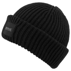 Unisex Connora Fisherman Beanie | Black