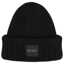Unisex Connora Fisherman Beanie | Black