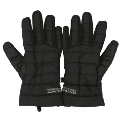 Unisex Padded Stretch Gloves | Black
