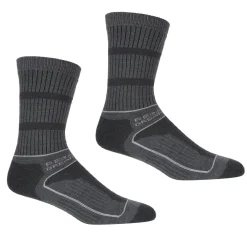 Womens 2 Pack Samaris 3 Season Sock | Brown