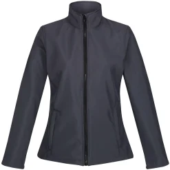 Women's Ablaze Printable Softshell Jacket | Seal Grey Black