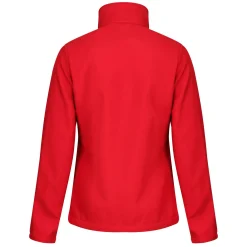 Women's Ablaze Printable Softshell Jacket | Classic Red Black