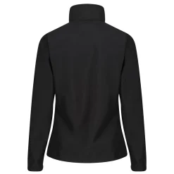 Women's Ablaze Printable Softshell Jacket | Black Classic Red