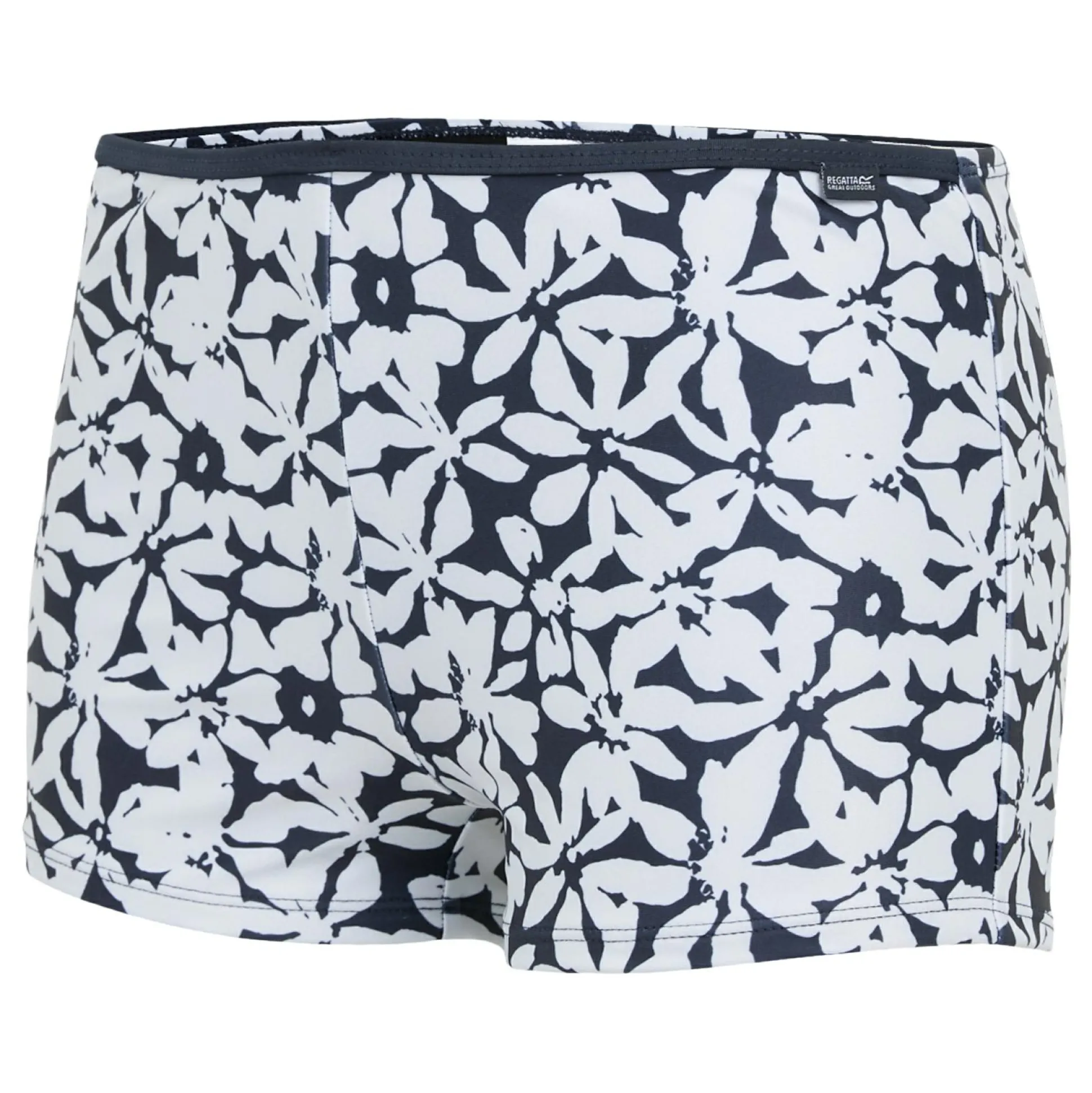 Women's Aceana Bikini Short | Navy White Large Floral