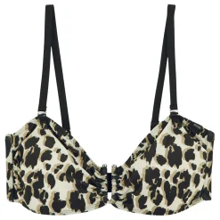 Women's Aceana III Bikini Top | Leopard Print