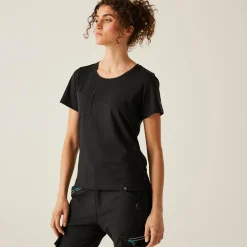 Women's ADA Cotton Stretch T-Shirt | Black