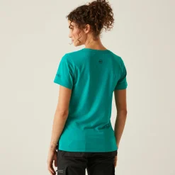 Women's ADA Cotton Stretch T-Shirt | Wilderness Green