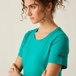 Women's ADA Cotton Stretch T-Shirt | Wilderness Green