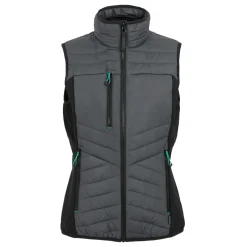 Women's ADA Hybrid Bodywarmer | Seal Grey Black