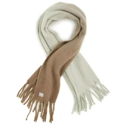 Women's Aleena Shawl Scarf | Dark Khaki Moonstruck Ombre