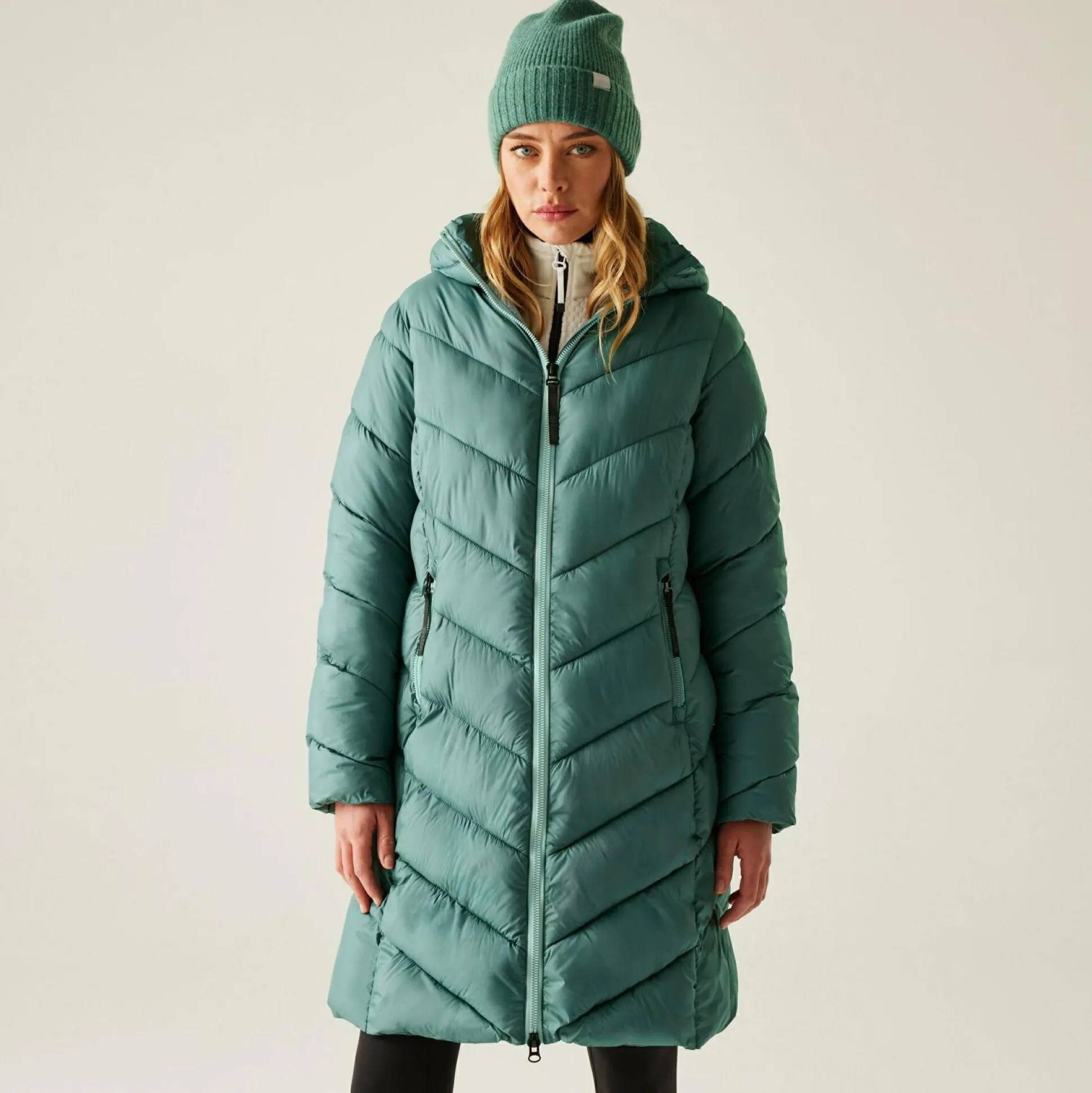 Women's Anita Quilted Jacket | Green Haze