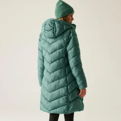 Women's Anita Quilted Jacket | Green Haze
