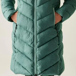 Women's Anita Quilted Jacket | Green Haze