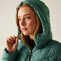 Women's Anita Quilted Jacket | Green Haze