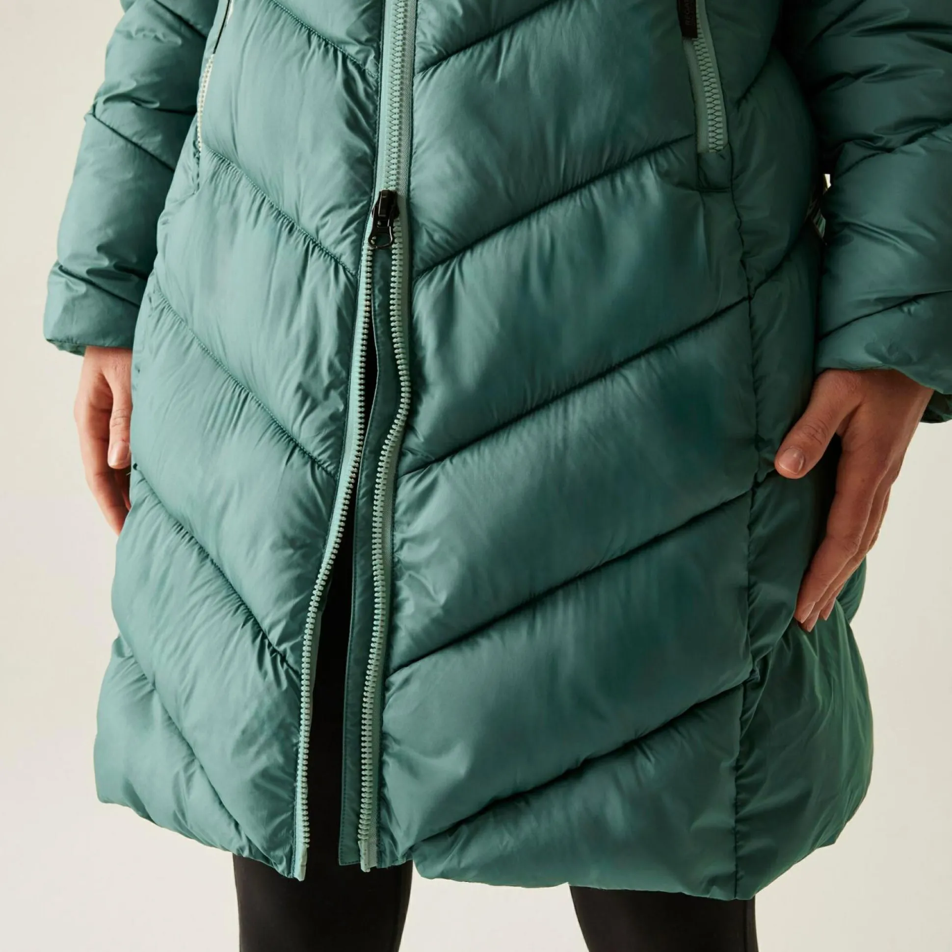 Women's Anita Quilted Jacket | Green Haze