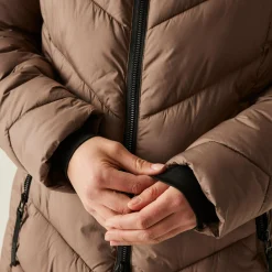 Women's Anita Quilted Jacket | Brown