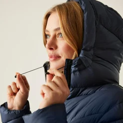 Women's Anita Quilted Jacket | Navy Blue