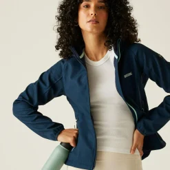Women's Arec III Softshell Jacket | Navy Marl Icy Morn