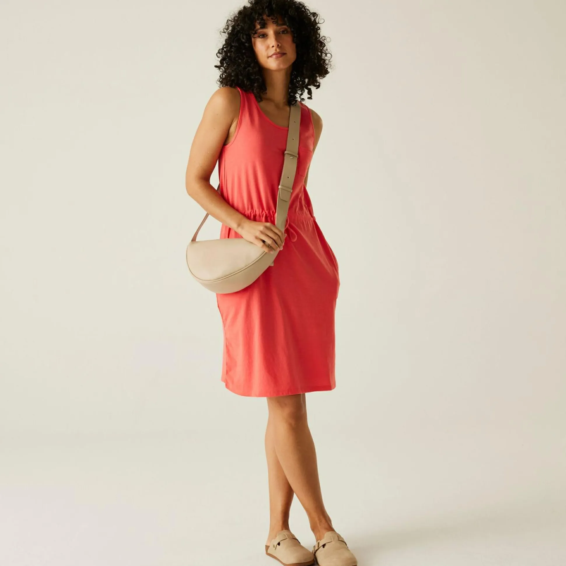 Women's Ariena Casual Dress | Peach Bloom