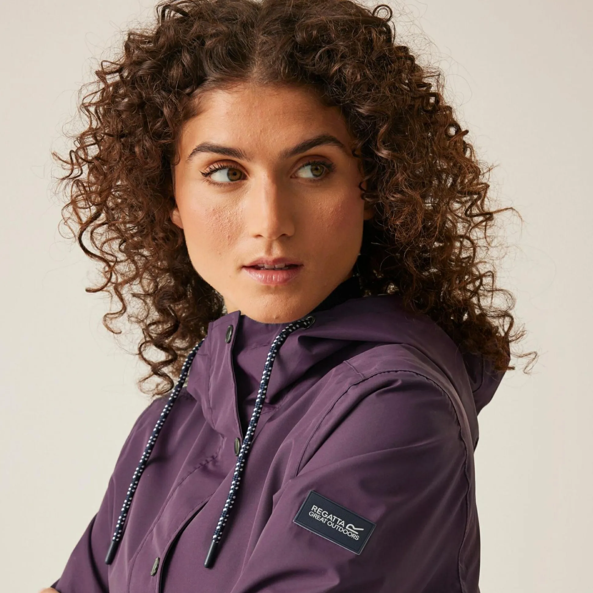Women's Bayla Waterproof Rain Jacket | Deep Plum