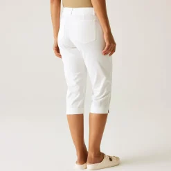 Women's Bayletta Capri Trousers | White