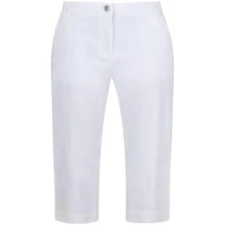 Women's Bayletta Capri Trousers | White