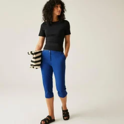 Women's Bayletta Capri Trousers | Brightest Blue