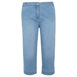 Women's Bayletta Capri Trousers | True Denim Light Blue