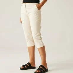 Women's Bayletta Capri Trousers | Light Vanilla