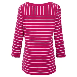 Women's Bayletta II 3/4 Sleeve Top | Pink Fusion White Stripe