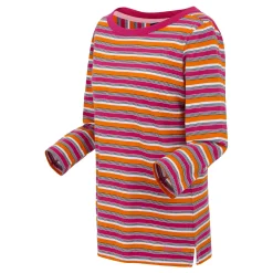 Women's Bayletta II 3/4 Sleeve Top  | Pink Fusion Multi Stripe