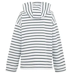 Women's Bayletta II Full Zip Hoody | White Navy Stripe