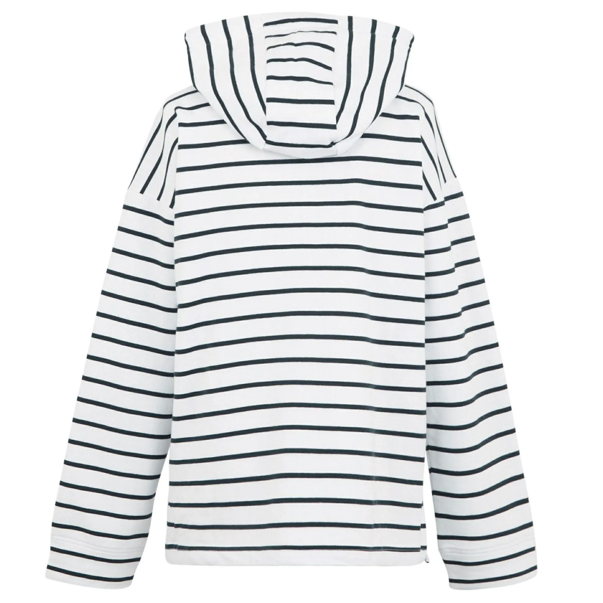 Women's Bayletta II Full Zip Hoody | White Navy Stripe