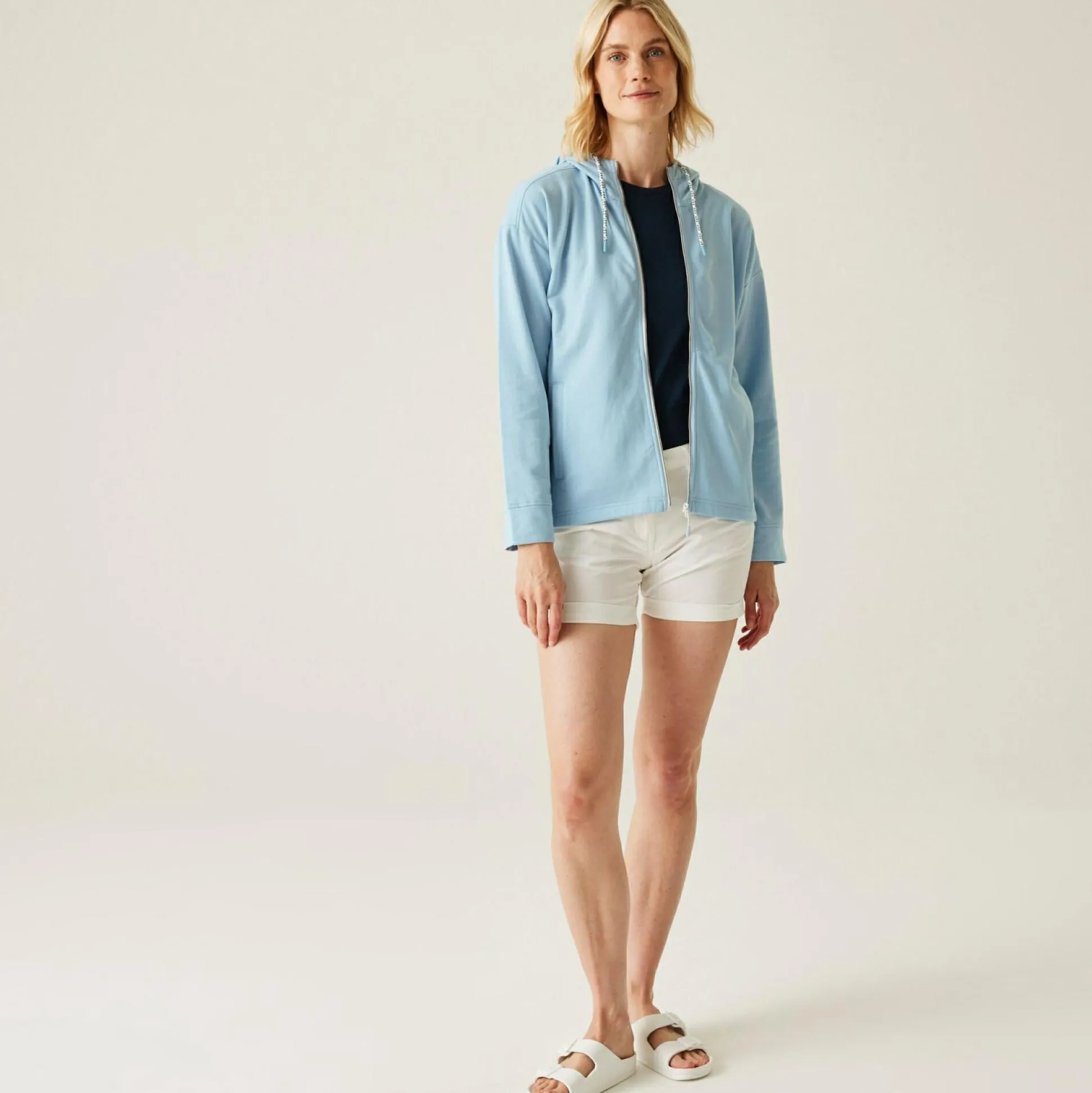 Women's Bayletta II Full Zip Hoody | Chambray Blue