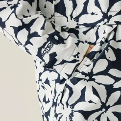 Women's Bayletta II Waterproof Jacket | Navy White Large Floral