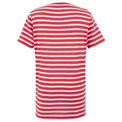 Women's Bayletta Short Sleeve T-Shirt | High Risk Red White Stripe