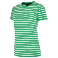 Women's Bayletta Short Sleeve T-Shirt | Island Green White Stripe
