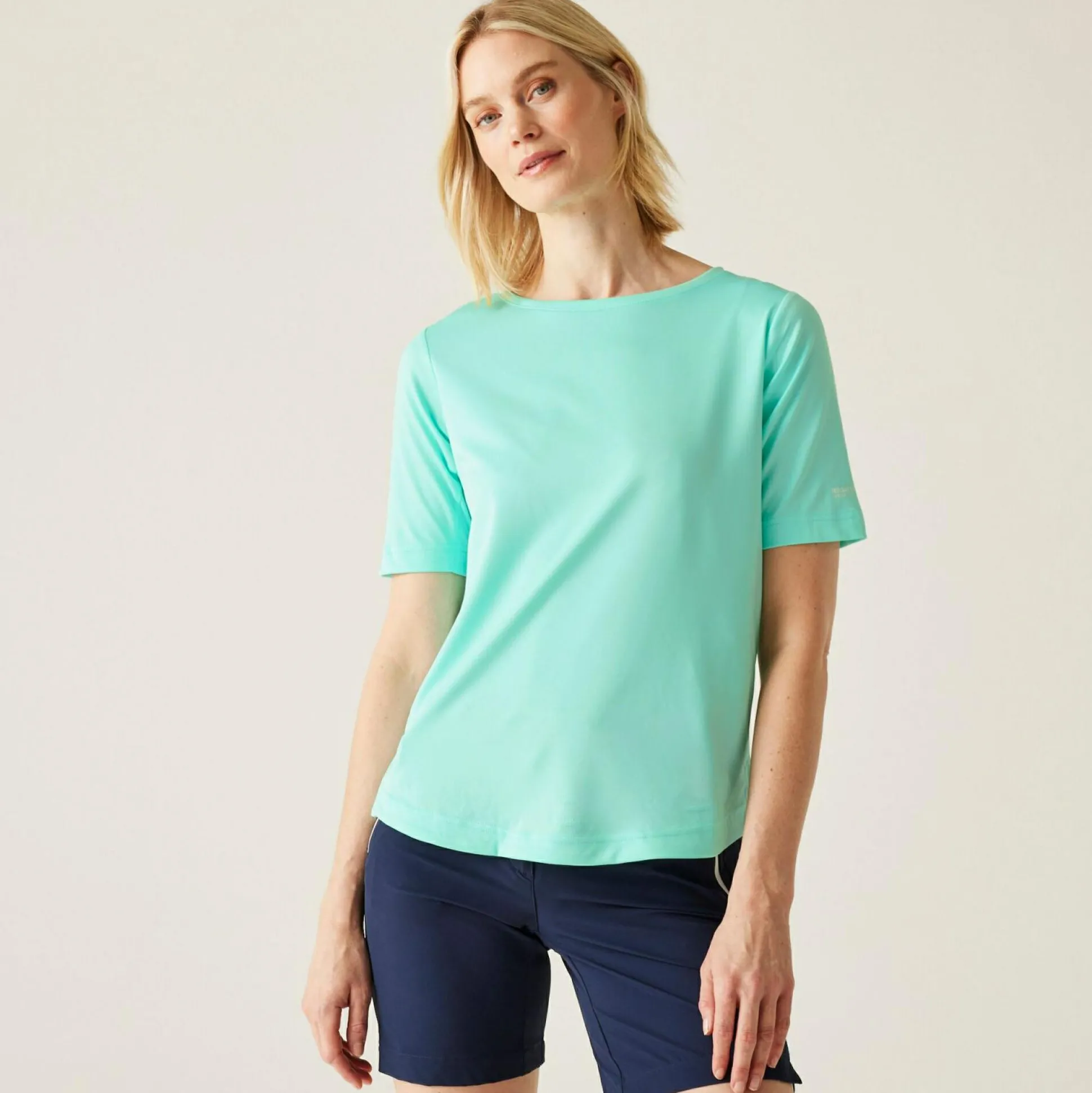 Women's Botanna T-Shirt | Aruba Blue