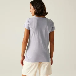 Women's Breezed V T-Shirt | Wisteria