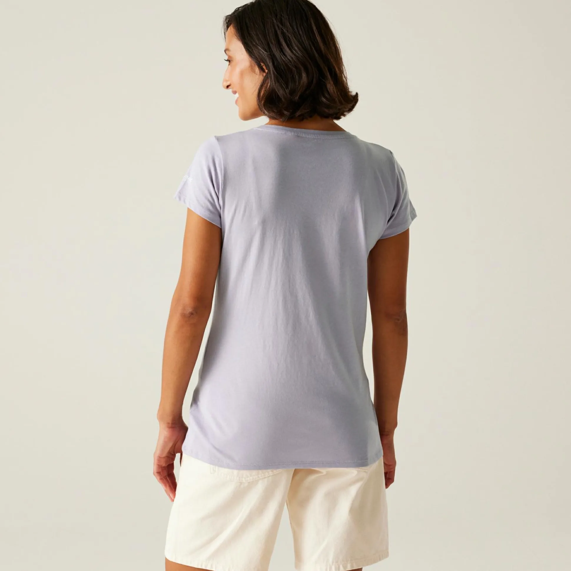 Women's Breezed V T-Shirt | Wisteria